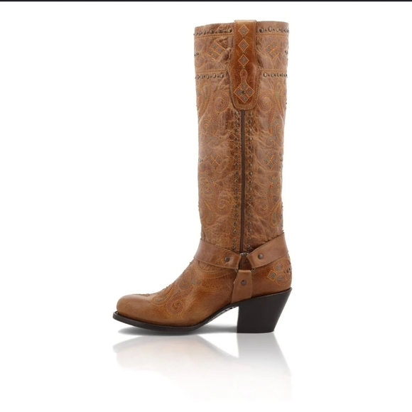 Black Star Women's 6B Wimberly Western Boots Round Toe - Picture 3 of 7